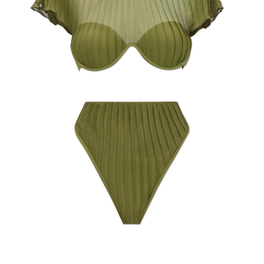 Andrea lyamah green Cara bikini